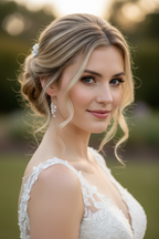 Braut Ohrringe Roségold mit Zirkonia – 925 Silber Ohrhaken im Blätterdesign