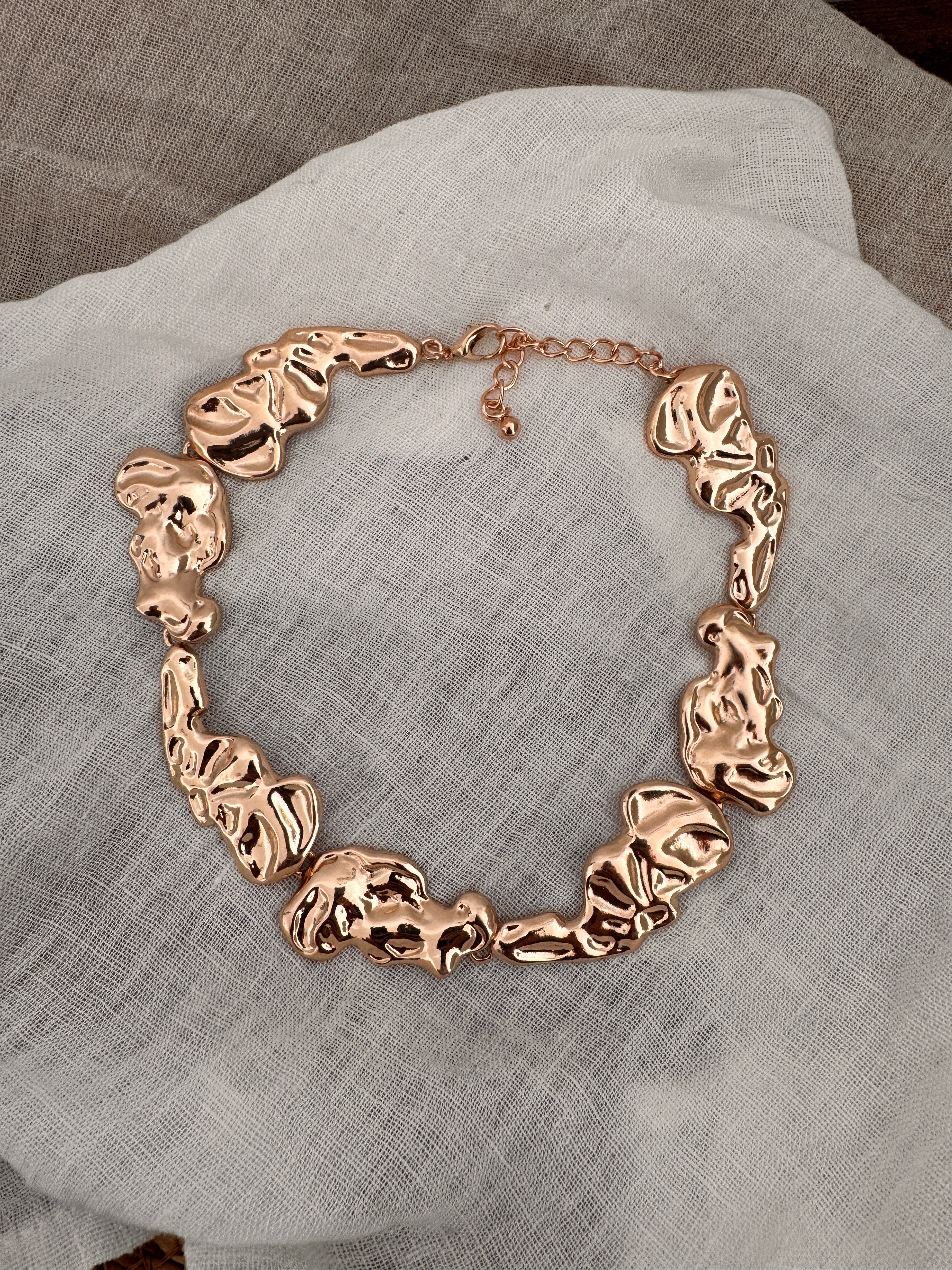 Choker Halskette Gold – Statement Kette eng anliegend | verstellbar 37–44 cm | ONDEGO®