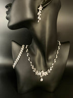 Zirkonia Schmuckset Silber – Collier & Ohrringe und Armband | ONDEGO®