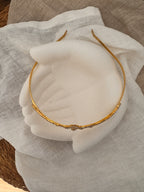 Diadem Gold – Strass Tiara 4,5 cm hoch filigran | ONDEGO®
