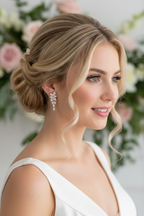 Roségold Blatt Ohrringe mit AAA+ Zirkonia – Elegante Ohrstecker | ONDEGO®