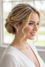 Roségold Blatt Ohrringe mit AAA+ Zirkonia – Elegante Ohrstecker | ONDEGO®