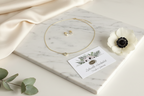 Dezentes Zirkonia Schmuckset Gold – Halskette & Ohrringe | Eleganter Brautschmuck | ONDEGO®
