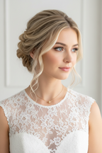 Roségold Rückenkette 2-in-1 mit Strassperle – verstellbares Collier mit Slider | ONDEGO®