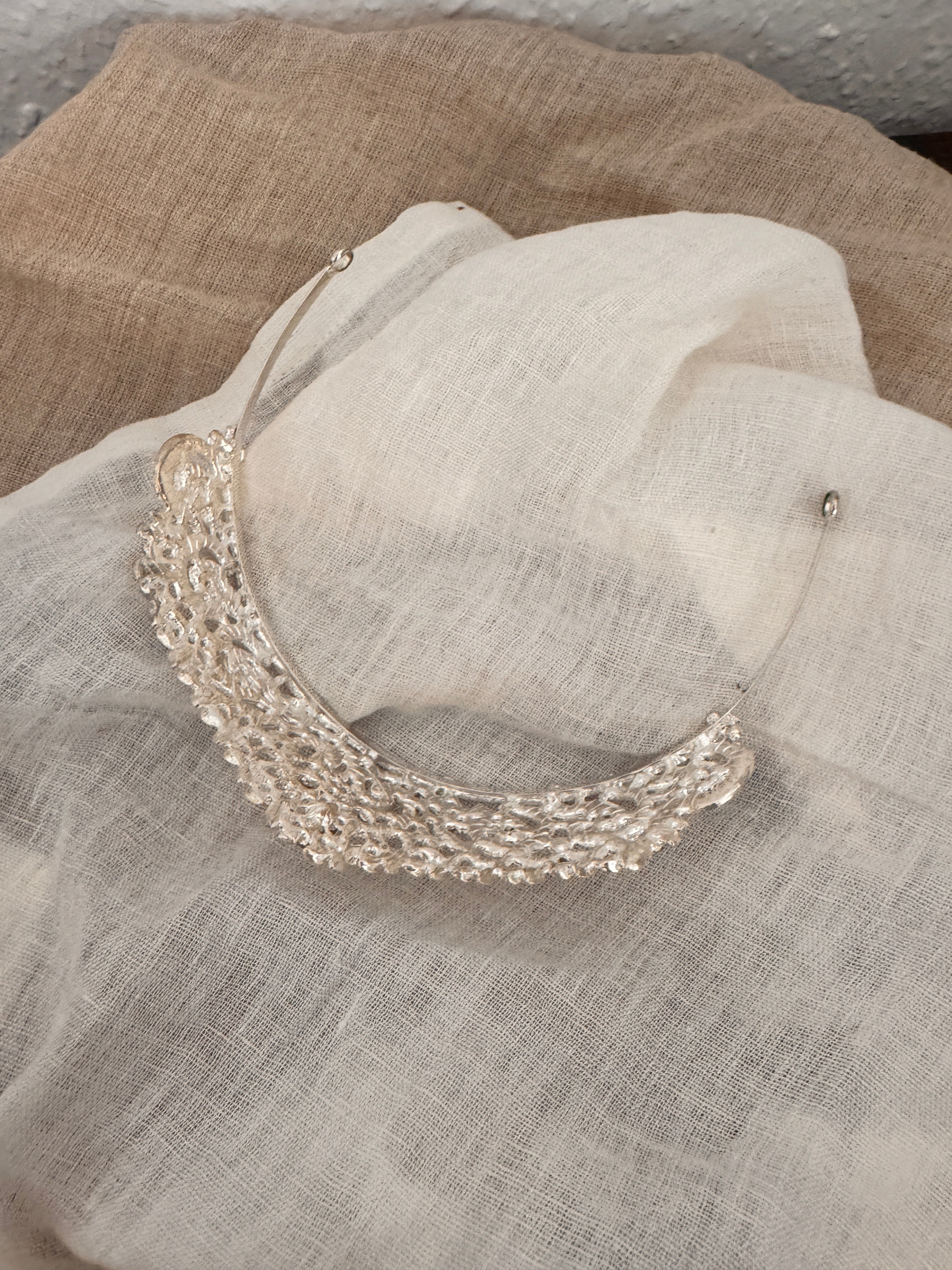 Diadem Silber – Haarschmuck mit Strass 5 cm hoch | ONDEGO®