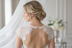 Roségold Rückenkette 2-in-1 mit Strassperle – verstellbares Collier mit Slider | ONDEGO®