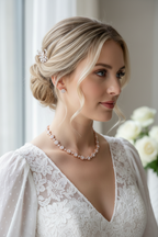 Roségold Zirkonia Schmuckset – elegantes 3-teiliges Set mit AAA+ Zirkonia | ONDEGO®