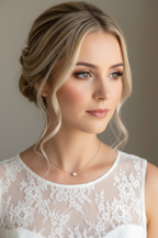 Roségold Rückenkette 2-in-1 mit Strassperle – verstellbares Collier mit Slider | ONDEGO®