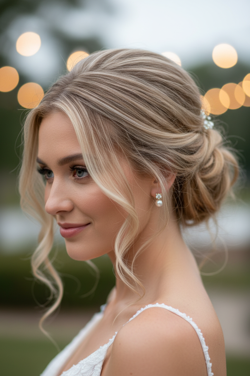 Perlen Ohrstecker Gold – 6 mm Perle mit Zirkonia | Edelstahl wasserfest | ONDEGO®