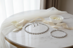 Zirkonia Schmuckset Tropfenform – Collier, Ohrringe & Armband in Silber | ONDEGO®