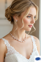 Roségold Zirkonia Schmuckset – elegantes 3-teiliges Set mit AAA+ Zirkonia | ONDEGO®