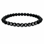 Trauzeuge Armband aus Onyx Naturstein | Herrenarmband | ONDEGO®