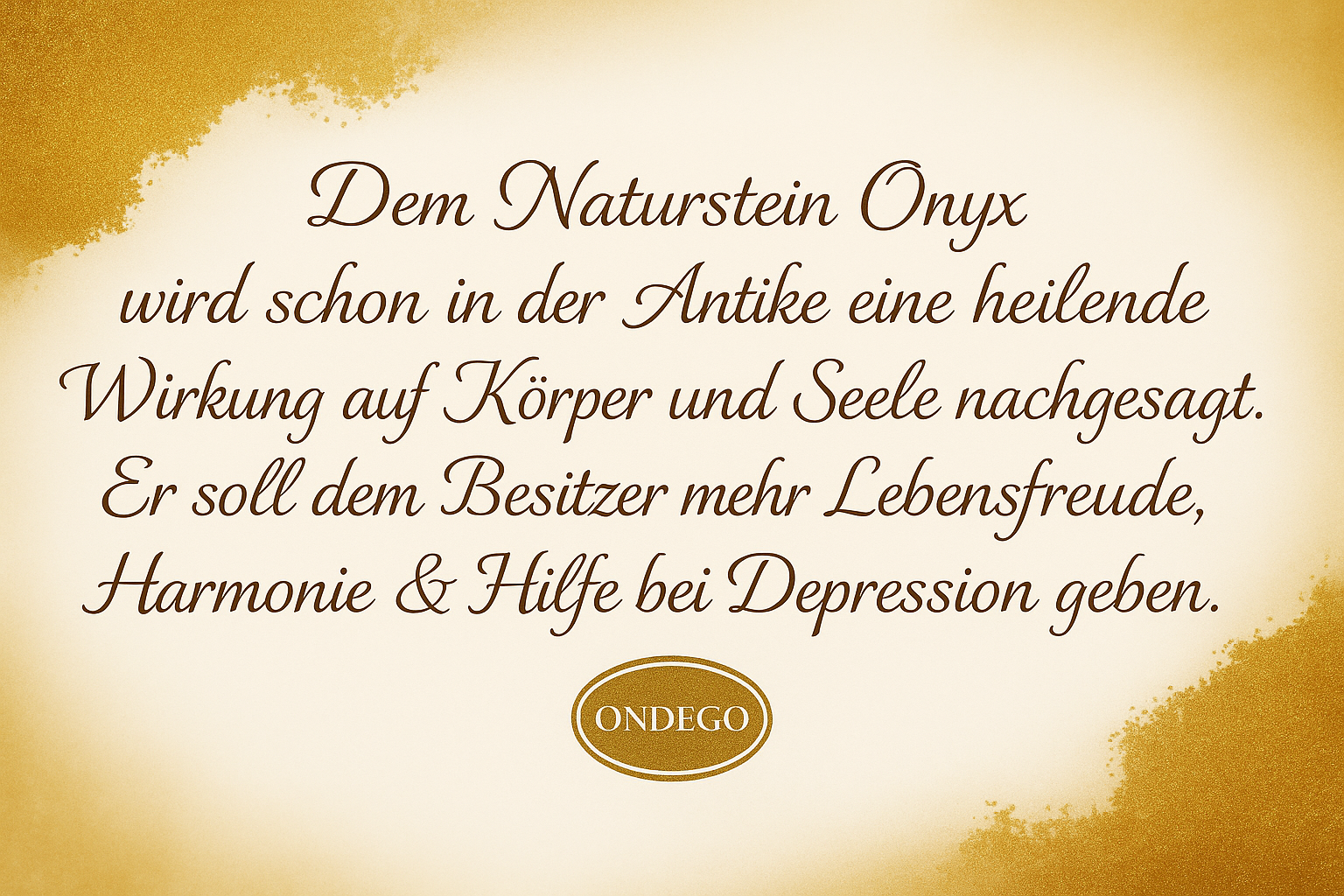 Trauzeuge Armband aus Onyx Naturstein | Herrenarmband | ONDEGO®