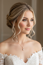 Roségold Zirkonia Schmuckset mit abnehmbarer Rückenkette – Collier, Ohrringe & Armband | ONDEGO®