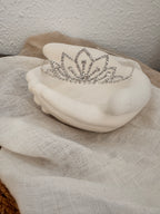 Diadem Silber – Strass Tiara 3,5 cm hoch elegant | ONDEGO®