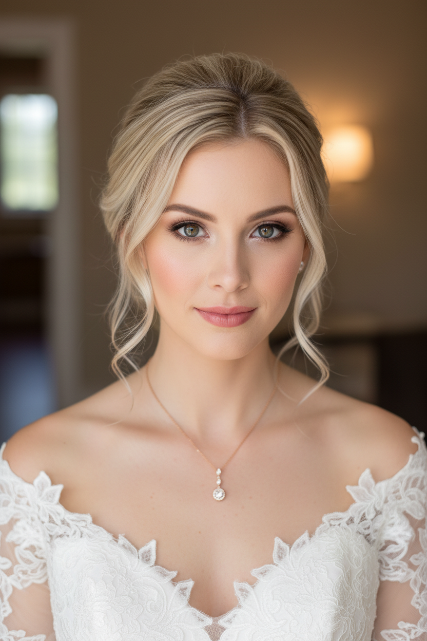 Roségold Zirkonia Schmuckset mit abnehmbarer Rückenkette – Collier, Ohrringe & Armband | ONDEGO®