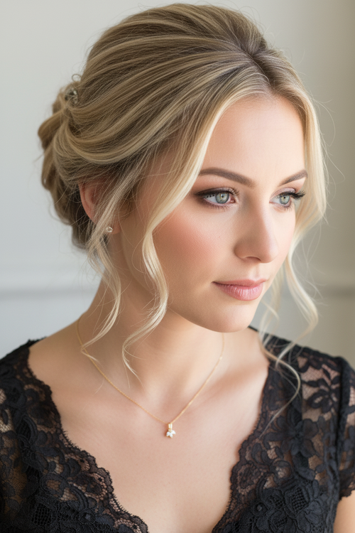 18K Vergoldetes Schmuckset aus 925 Silber – Halskette & Ohrringe Minimalistisch Elegant Brautschmuck | ONDEGO®