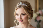 Silber Strass Diadem – elegante Krone für Hochzeit, Jugendweihe & Prinzessinnen-Looks | ONDEGO®