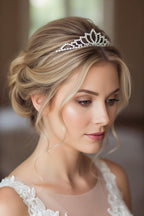 Strass Haarreif Silber – Braut Diadem, Hochzeit Haarschmuck, Krone | ONDEGO®