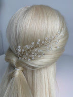 Kristall Haardraht Silber – Brautschmuck Hochzeit | ONDEGO®