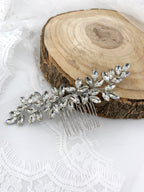 Haarkamm Strass Silber – Flexibler Brautschmuck | ONDEGO®
