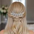 Haarkamm Strass Silber – Flexibler Brautschmuck | ONDEGO®