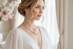 Zirkonia Schmuckset Rosegold – 3-teilig | Collier, Ohrringe & Armband | ONDEGO®