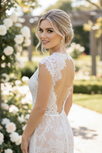 Goldene Rückenkette mit Perlen – eleganter Rückenschmuck für Braut & Abendkleid | ONDEGO®