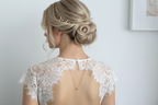 Goldene Rückenkette mit Perlen – eleganter Rückenschmuck für Braut & Abendkleid | ONDEGO®