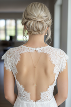Goldene Rückenkette mit Perlen – eleganter Rückenschmuck für Braut & Abendkleid | ONDEGO®
