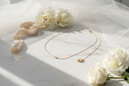 Goldene Rückenkette mit Perlen – eleganter Rückenschmuck für Braut & Abendkleid | ONDEGO®