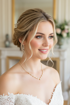 Strass Schmuckset Gold – Halskette, Ohrringe & Armband | ONDEGO®