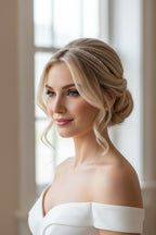 Silber zartes Strass Diadem – dezente Tiara für Hochzeit, Braut & Abiball | ONDEGO®