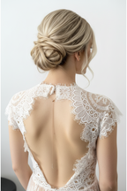 Zirkonia Rückenkette Rosegold – eleganter 2-in-1 Rückenschmuck für Braut & Hochzeit | ONDEGO® (Kopie)