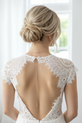 Zirkonia Rückenkette Rosegold – eleganter 2-in-1 Rückenschmuck für Braut & Hochzeit | ONDEGO® (Kopie)