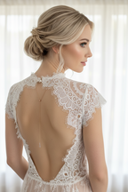Zirkonia Rückenkette Rosegold – eleganter 2-in-1 Rückenschmuck für Braut & Hochzeit | ONDEGO® (Kopie)