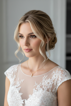 Zirkonia Rückenkette Gold – eleganter 2-in-1 Rückenschmuck für Braut & Hochzeit | ONDEGO®