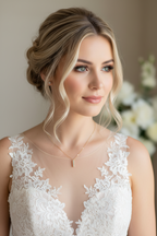 Zirkonia Rückenkette Gold – eleganter 2-in-1 Rückenschmuck für Braut & Hochzeit | ONDEGO®
