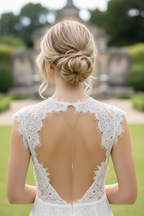 Zirkonia Rückenkette Gold – eleganter 2-in-1 Rückenschmuck für Braut & Hochzeit | ONDEGO®