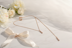 Zirkonia Rückenkette Rosegold – eleganter 2-in-1 Rückenschmuck für Braut & Hochzeit | ONDEGO® (Kopie)