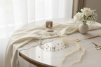 Gold Haardraht Diadem mit Strass – Flexibler Brauthaarschmuck | ONDEGO®