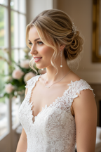 925 Silber Perlen Blätter Schmuckset – luxuriöses 3-teiliges Set mit Zirkonia | ONDEGO®