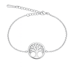 Lebensbaum Armband – Edelstahl, wasserfest, verstellbar, Geschenkbox | ONDEGO®