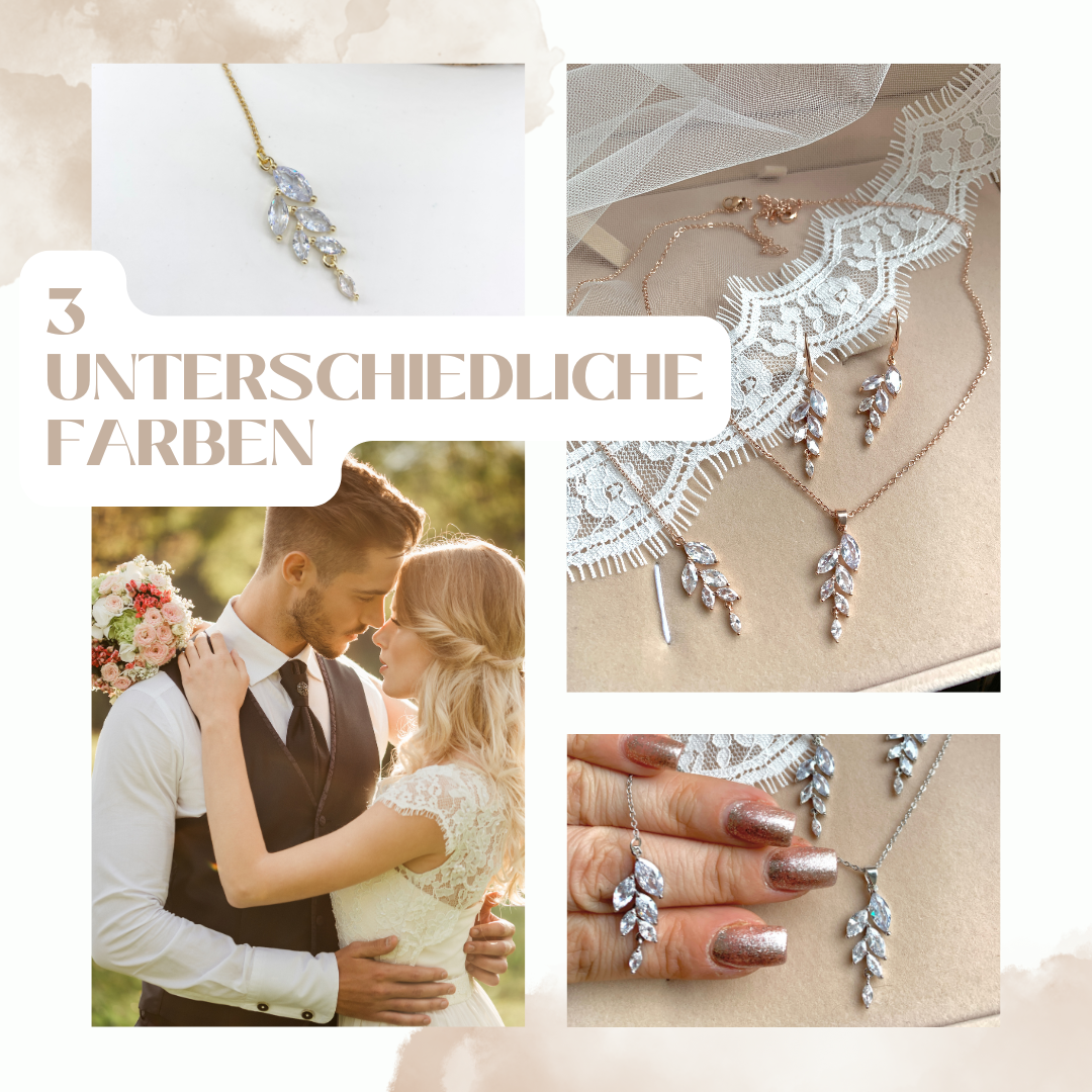 Zirkonia Rückenkette – 2 in 1 Kette mit Rückenanhänger | Gold | ONDEGO®