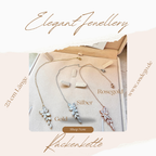 Elegante Rückenkette mit Zirkonia-Blätter Anhänger – filigraner Rückenschmuck | ONDEGO®