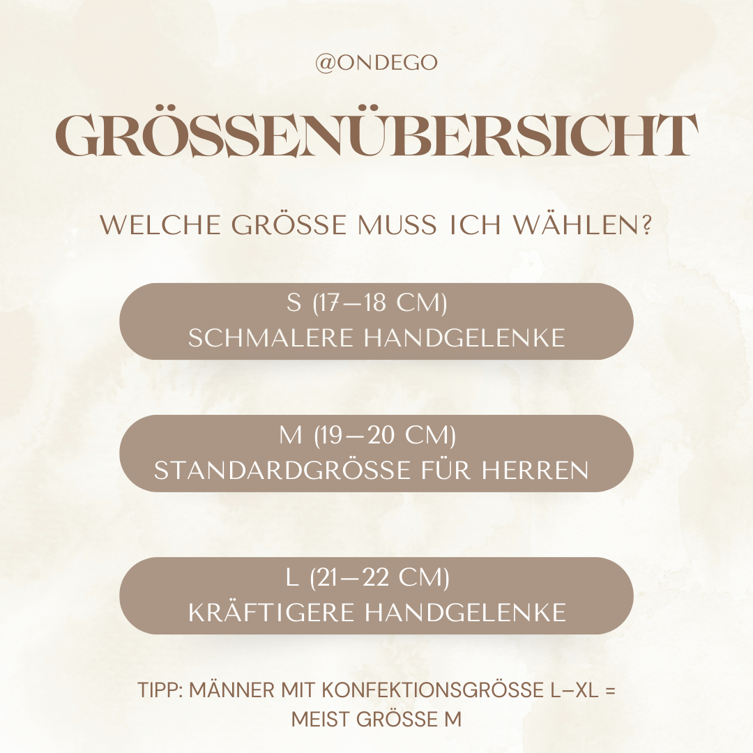 Bruderherz Armband – Onyx Naturstein, personalisierbar, elastisch, Geschenk mit Karte | ONDEGO®