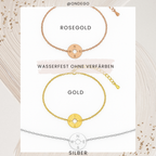Kompass Armband – Edelstahl, verstellbar, Geschenkbox, Rosegold/Silber/Gold | ONDEGO®