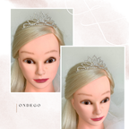 Silber Strass Diadem – Krone für Hochzeit, Geburtstag & Prinzessinnen-Look | ONDEGO®