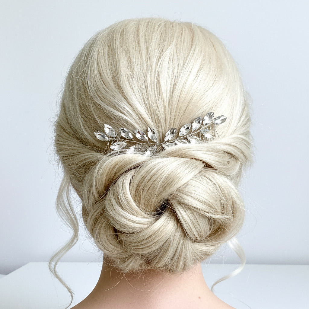 braut-haarkamm-kristallblatt-silber