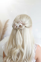braut-haarkamm-rosegold-blumen-perlen-strass-hochzeit-haarschmuck